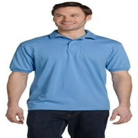 Hanes Ecosmart muške polo majice - Carolina plava - 2x-velika