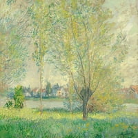 Plater Willows Print Monet Claude
