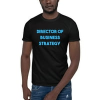 Plavi direktor poslovne strategije pamučna majica kratkih rukava po nedefiniranim poklonima