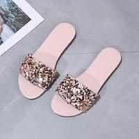 Ženski ravni sandalni šljivinski modni krojevi Dressy Comfort slajdove plaže Putnički povremeni klizanje