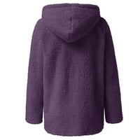 PBNBP ženska kapuljača Tweed Velvet Jesen zimski jakni