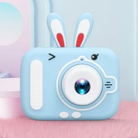 Dječja kamera, vremenski snimci automatsko fokusiranje dječje fotoaparate igračka okrugla boja za rođendan ružičasta, plava, ljubičasta