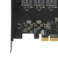 PCIe ekspanzijska kartica PCIe do Port Sata3. 6Gbps Adapter kartica Multi-Port PCIe kontroler kartica
