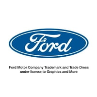 Ford izgrađen Ford Tvrd teški metalni pravokutni remel pin za vezanje Pinback