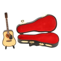 Model minijaturnog gitara, izvrsna replika gitare zanatstvo sa postoljem za poklone za desktop ukrase