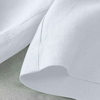 Penkiiy Modne žene znojne kratke hlače Ljetne casual labave čvrste kratke hlače s kratkim hlačama XL bijelo na klirensu