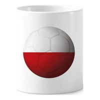 Poljska Nacionalna fudbalska fudbalska fudbalska četkica za zube četkica za zube CERAC štand Olovka