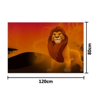 Lion King Likovi klasični bacanje pokrivača stilski houlet pokrivač prozračno za dječje djevojke dječake
