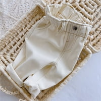 FOPP prodavač duge duge hlače za bebe slabe djece Jeans White 100