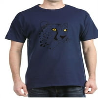 Cafepress - Silhouette Cheetah tamna majica - pamučna majica