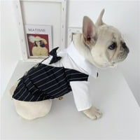 Kućni ljubimac Tuxedo kostim, tuxedo outfit Gentleman jakna za mačke Mali psi vjenčanja Partys Cosplay