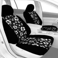 Calrend prednje kante Neosupreme pokriva za sjedala za - Toyota Tacoma - TY581-31nn Havaji crni umetak sa crnom oblogom