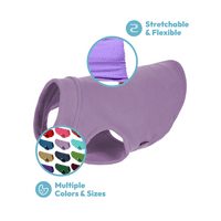 Gooby Stretch prsluk - bundeva, 3x-velika - toplo pulover Stheat softver za pse sa više boja i veličina unutarnje i vanjske upotrebe