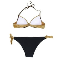 HGW kupaći kostim žene elegantni serijski brazilski kupaći kostim bikini do up kupaći kostimi Push patchwork