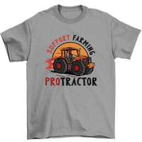 Podrška poljoprivredni nosač traktora Farmer majica