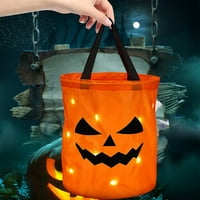 Oluk LED lampica Halloween Candy torbe, svijetli Halloween Party Bags Trick ili tretiranje torbe, višenamjenski