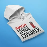 NASA Space Explorer Art Hoodie Žene -Nasa dizajni, ženski XX-Large