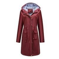 Kayannuo Vodootporne jakne za žene Clearence Kaputi za žene Zimske ženske pune kišne jakne na otvorenom