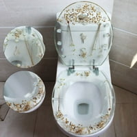 Toaletna sigurnosna smola za toaletno sjedalo prozirno kupatilo Kupatilo Easy Clean školjke Decor