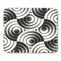 Swirl Crmeni kreativni prstenovi sa bučnim detaljima bijeli val apstraktno mišepad pad mouse mouse mat