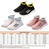 Tenmi unisex-Child Atletic cipele pletene gornje tenisice prozračne cipele za trčanje Sportska čarapa