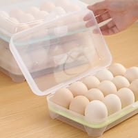 Skladište hrane Veliki kapacitet Držač jaja za hladnjak jaje svježe skladištenje Bo za frižider Spremnik za skladištenje jaja Organizator Clear Storage