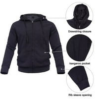 Trenerke fleece hoodie duks za muškarce sportska odjeća