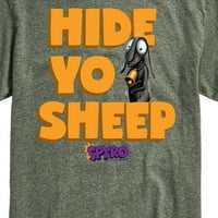 Spyro - Sakrij yo ovce - Muška grafička majica kratkih rukava
