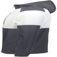 Holloway Sportswear S Boys serijski jaknu Carbon White 229628