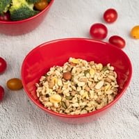 WHIZMA porculanske posude komplet premium keramičkih zdjelica za žitarice, supu, salatu, tjesteninu,