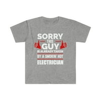 Žao nam je momak snimljeno vrućim električarskom unise majicom S-3XL Valentinovo