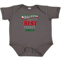 Inktastični Italijani rade to najbolji poklon baby boy ili baby girl bodysuit