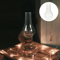 Uljna lampa Dimnjaka pukla tekstura Vjetrootporna kerozinska svjetiljka Staklena dimnjaka