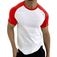 Lystmrge Obrežene majice za muškarce Muške velike visoke košulje Muške majice Muške proljeće Summer
