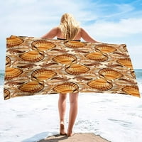 Plaža morska ručnik za plažu za plažu ljeto kupatilo ručnik mekani upijajući višenamjenski ručnik brzi suhi pješčani ručnik bez plaže