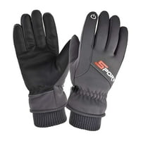 Zimske radne rukavice rukavice za čišćenje muških skijanja i baršunasta vanjska planinarstva Vožnja