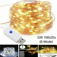 Bullpiano LED bajka String String String Light Chribet Light Fairy Lights za spavaću sobu Spol Otkriveni