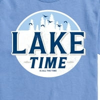 Trenutna poruka - Vrijeme jezera - Muška grafička majica kratkih rukava