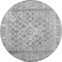 Ahgly Company Zatvoreni kvadrat Perzijski sivi boemski prostirke, 6 'kvadrat