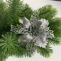 Ukrasi božićnog drveća Božićni simulacijski cvijet Xmas Ornament