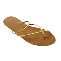 Lacyhop ženske flip flops od strapplenskih ravnih sandala na slajdovima Bazen lagani klizički papuče