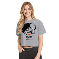 Cruella Moderna remek-djela - Juniori obrezana pamučna mješavina majica