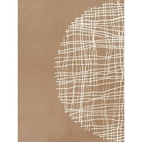 Reeves, Tom Black Moderni uokvireni muzej umjetnički print pod nazivom - Korpa tkanja kruga I