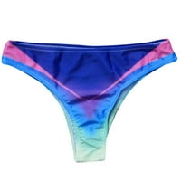 Plivajuće hlače za žene Vintage Print Print manji struk brazilski bikini donji kupaći kostimi kratki