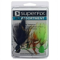 Superfly Flast-39p Bass Top Vodeni asortiman Fly Ribolov mamac