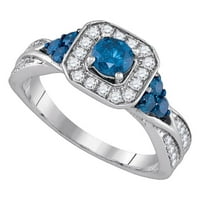 CTW-Diamond Modni plavi prsten