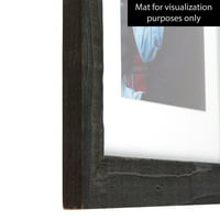 ArttoFrames širok realnu realnu realnu režimu drvenog drvenog drvenog drveta okvir za slike, crnog drvenog plakata