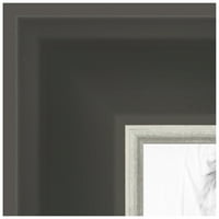 ArttoFrames Black baršun sa srebrnim širokim okvirom za slike, crni MDF okvir postera