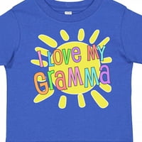 Inktastic Volim svoju gramatiku - Sunce i Rainbow Pisma Pokloni dječaka majica malih majica ili majica mališana