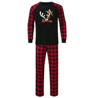 Porodica koja odgovara Božićni pidžami Postavite Holiday Xmas Santa Claus Sleep odjeća Xmas PJS set